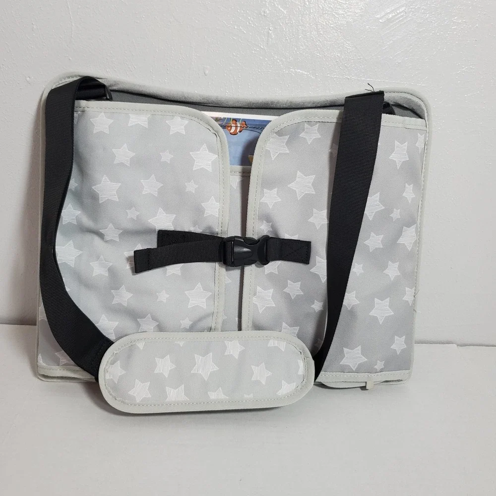 Kids Travel Activity Tote –‎ Stars Print – Learning Board & Book Included